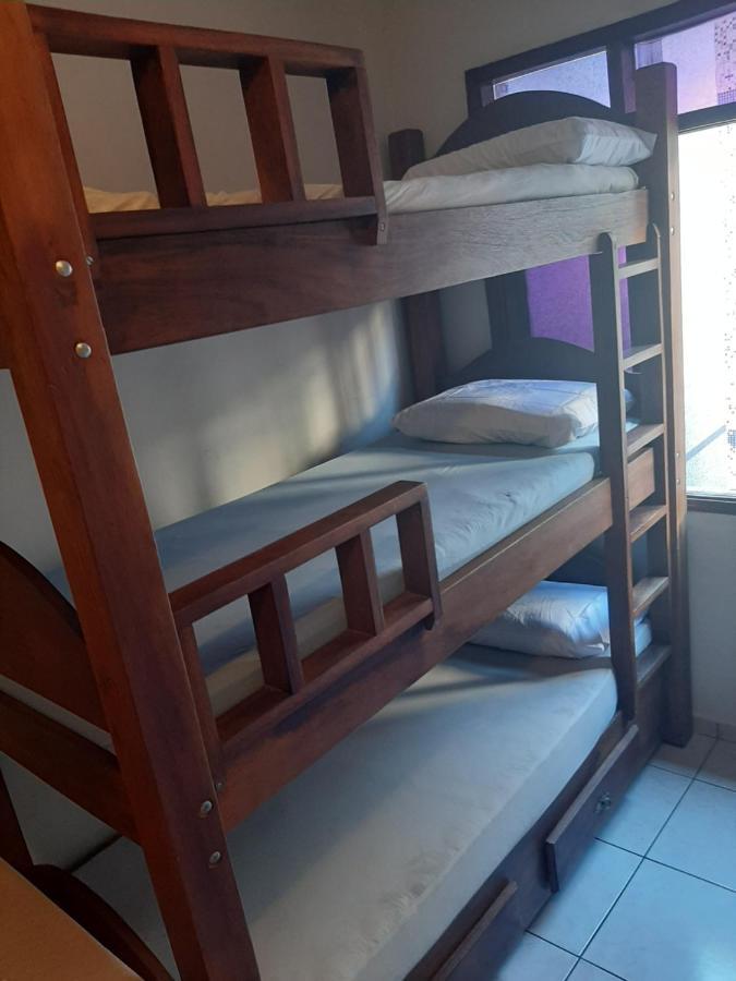 Apartamento Mobiliado No Canto Do Forte - Praia Grande - Sp Ferias, Temporada, Feriados サンパウロ エクステリア 写真